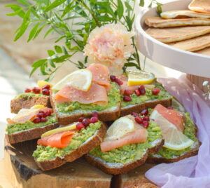 Avocado toast au saumon