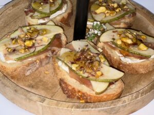 Tartine gourmande au Brie