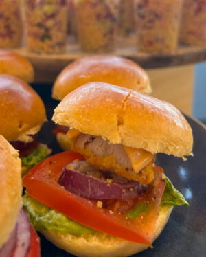 Burger au poulet