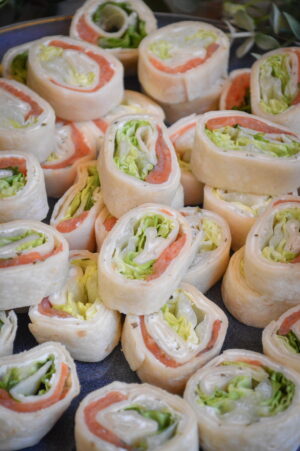 Wrap roulé saumon – Image 2