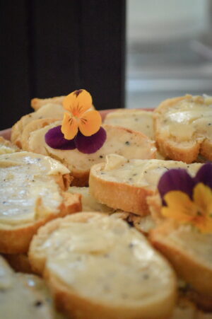 Toast de beurre truffé