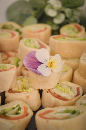Wrap roulé saumon