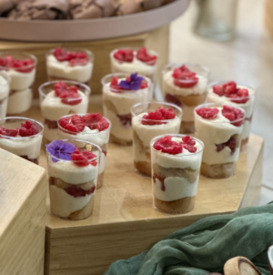 Tiramisu aux fruits rouges