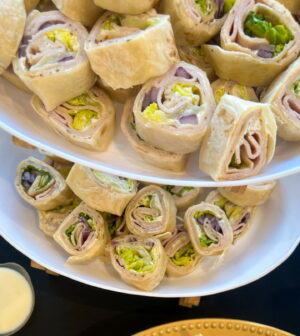 Wrap roulé à la dinde